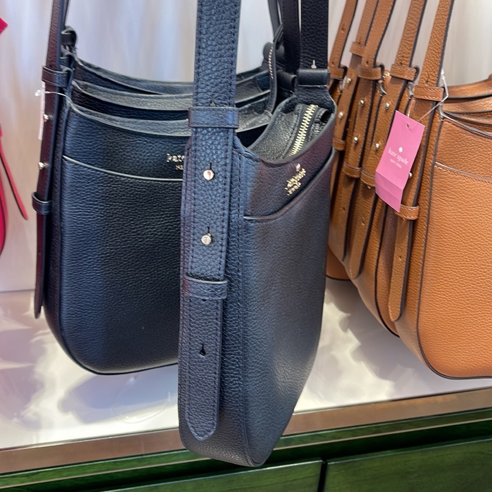 Kate Spade Leila North South Crossbody Black - Picture 3 of 16